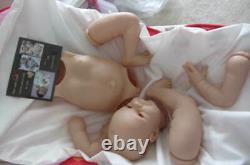 Reborn Doll Kit Pilar 20'' By Adrie Stoete Sold Out Limited Edition Coa