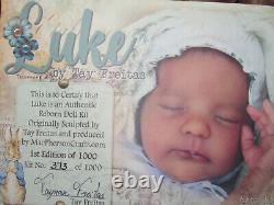 Reborn Doll Luke, by Tay Freitas, 16 2 Lbs. 9 Oz. COA