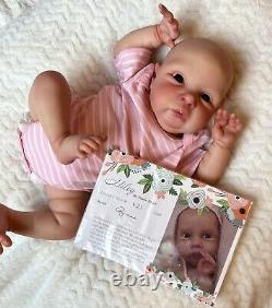 Reborn Doll MILEY By Cassie Brace, Reborn By Kelli Maple LE #425/2200