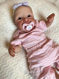 Reborn Doll MILEY By Cassie Brace, Reborn By Kelli Maple LE #425/2200