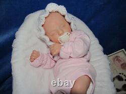 Reborn Doll Realborn Aria Asleep, 18 2 Lbs. 14 Oz. COA