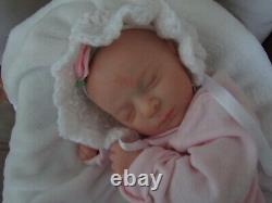 Reborn Doll Realborn Aria Asleep, 18 2 Lbs. 14 Oz. COA