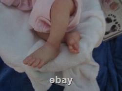 Reborn Doll Realborn Aria Asleep, 18 2 Lbs. 14 Oz. COA