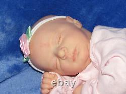 Reborn Doll Realborn Aria Asleep, 18 2 Lbs. 14 Oz. COA