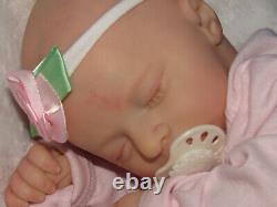 Reborn Doll Realborn Aria Asleep, 18 2 Lbs. 14 Oz. COA