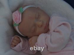 Reborn Doll Realborn Aria Asleep, 18 2 Lbs. 14 Oz. COA