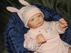 Reborn Doll Realborn Pearl Awake, 4 Lbs. COA