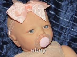 Reborn Doll Realborn Pearl Awake, 4 Lbs. COA