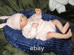 Reborn Doll Realborn Pearl Awake, 4 Lbs. COA