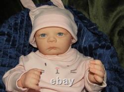 Reborn Doll Realborn Pearl Awake, 4 Lbs. COA