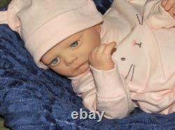 Reborn Doll Realborn Pearl Awake, 4 Lbs. COA