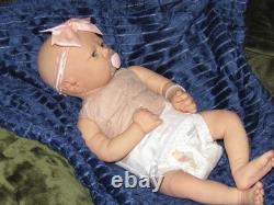 Reborn Doll Realborn Pearl Awake, 4 Lbs. COA