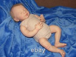 Reborn Doll Realborn Steven Asleep, 4 Lbs. 11 Oz. COA
