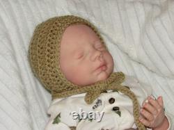 Reborn Doll Realborn Steven Asleep, 4 Lbs. 11 Oz. COA