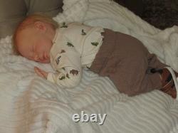 Reborn Doll Realborn Steven Asleep, 4 Lbs. 11 Oz. COA