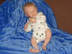 Reborn Doll Realborn Steven Asleep, 4 Lbs. 11 Oz. COA
