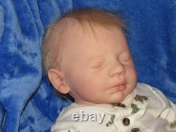 Reborn Doll Realborn Steven Asleep, 4 Lbs. 11 Oz. COA
