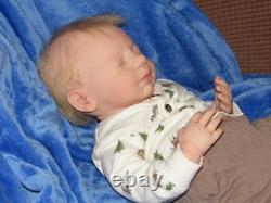 Reborn Doll Realborn Steven Asleep, 4 Lbs. 11 Oz. COA