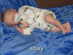 Reborn Doll Realborn Steven Asleep, 4 Lbs. 11 Oz. COA