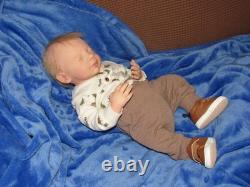 Reborn Doll Realborn Steven Asleep, 4 Lbs. 11 Oz. COA