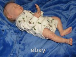 Reborn Doll Realborn Steven Asleep, 4 Lbs. 11 Oz. COA