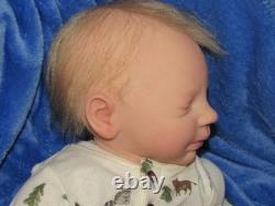 Reborn Doll Realborn Steven Asleep, 4 Lbs. 11 Oz. COA