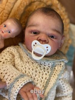 Reborn Doll, Tina Kewy 22 Around 6 Pounds, Lifelike Detail, He's Awake