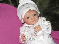 Reborn Doll Vera by Gudren Legler, 19 4 Lbs. COA