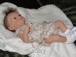 Reborn Doll Vera by Gudren Legler, 19 4 Lbs. COA