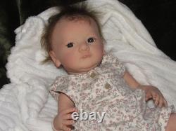 Reborn Doll Vera by Gudren Legler, 19 4 Lbs. COA