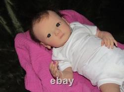 Reborn Doll Vera by Gudren Legler, 19 4 Lbs. COA