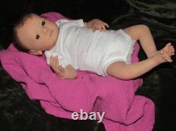 Reborn Doll Vera by Gudren Legler, 19 4 Lbs. COA