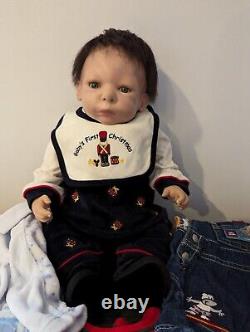 Reborn Doll with Clothes LOT Soft Weighted Body Life Like Dolls Sheila Michael