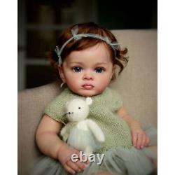 Reborn Dolls Baby Doll 23inch Realistic Silicone Vinyl Handmade Girl Dolls Gifts