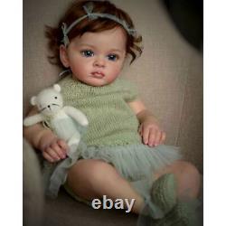 Reborn Dolls Baby Doll 23inch Realistic Silicone Vinyl Handmade Girl Dolls Gifts