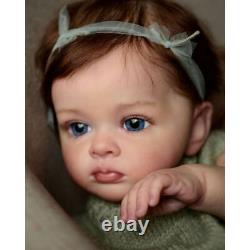 Reborn Dolls Baby Doll 23inch Realistic Silicone Vinyl Handmade Girl Dolls Gifts