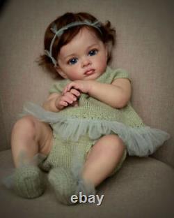 Reborn Dolls Baby Doll 23inch Realistic Silicone Vinyl Handmade Girl Dolls Gifts