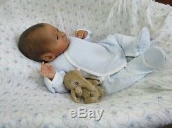 Reborn Ethnic AA Biracial Baby Alfie by Laura Lee Eagles Beautiful Baby Boy