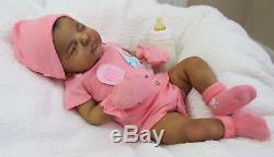 Reborn Ethnic AA Biracial Bellami by Samantha Gregory LTD ED BEAUTIFUL BABY GIRL