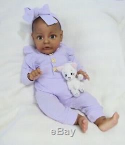 Reborn Ethnic AA Biracial SOLD OUT Ltd Ed Sue Sue by Natali Blick BIG BABY