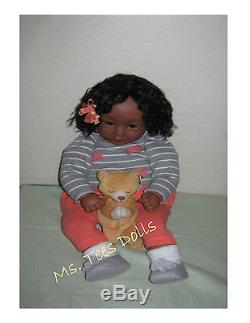 Reborn Ethnic/Biracial 25 Infant toddler Doll Ava Marie