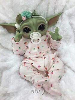 Reborn Fantasy Art Doll Star Wars The Mandalarion Baby Yoda Outfit Will Vary