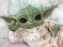 Reborn Fantasy Art Doll Star Wars The Mandalarion Baby Yoda Outfit Will Vary