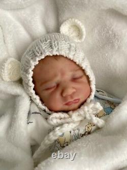 Reborn Jayden Silicone Cuddle Baby Boy/Natalie Scholl