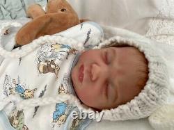 Reborn Jayden Silicone Cuddle Baby Boy/Natalie Scholl