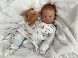 Reborn Jayden Silicone Cuddle Baby Boy/Natalie Scholl