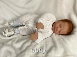 Reborn Jayden Silicone Cuddle Baby Boy/Natalie Scholl