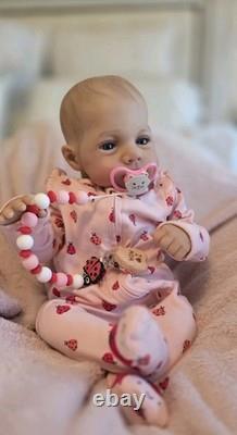 Reborn Like Weighted Cloth Body Vinyl Limbs Baby Doll
