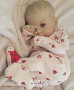 Reborn Like Weighted Cloth Body Vinyl Limbs Baby Doll