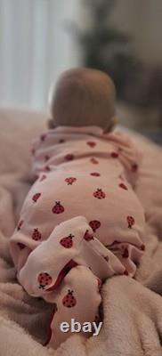 Reborn Like Weighted Cloth Body Vinyl Limbs Baby Doll